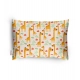 Soft Plush Printed Baby Infant Pillow for Kids Age 1 To 5 Years (Mustard)
