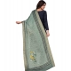 Women's chanderi silk Printed Dupatta (Green, Length: 2 Mtr) Women's chanderi silk Printed Dupatta (Green, Length: 2 Mtr)