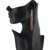 Dropship Women's Alloy, Beads Hook Dangler Hanging Earrings-Multicolour
