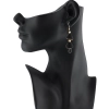 Dropship Women's Alloy, Beads Hook Dangler Hanging Earrings-Black
