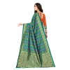 Women's Banarasi silk Saree with Blouse (Multi, 5-6mtr) Women's Banarasi silk Saree with Blouse (Multi, 5-6mtr)