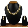 Dropship Fashion Jewelry Kundan Pearl Stylish Fancy Wedding Party Wear Jewellery Set