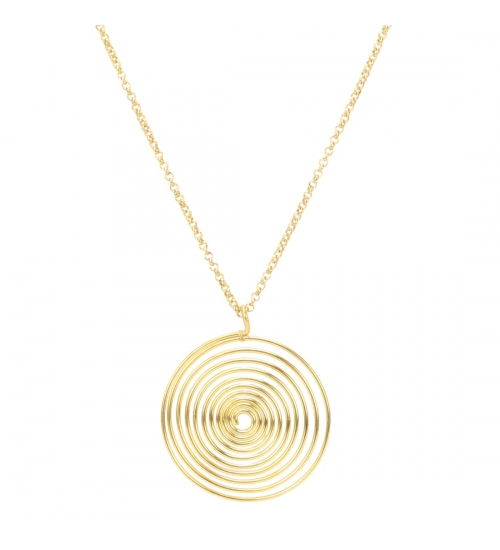 High Finished Designer Golden Fashion Necklace