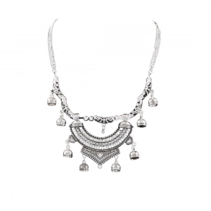 Afghani Designer Turkish Style Vintage Oxidised German Silver Tribal Necklace Pandeant Antique Jewellery Boho Gypsy 