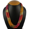 Dropship Designer Elegant Multi Layer Multi Color Beads Necklace