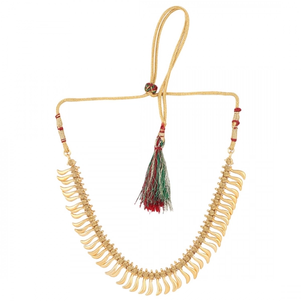 Dropship Sleek Designer Gold Plated Micron Gold Plated Necklace