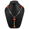 Dropship Stone Beads Fashion Silver Necklace 