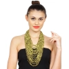 Dropship Yellow Multi Layer Beads Necklace
