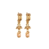 Dropship Stylish Gold Plated Necklace Set