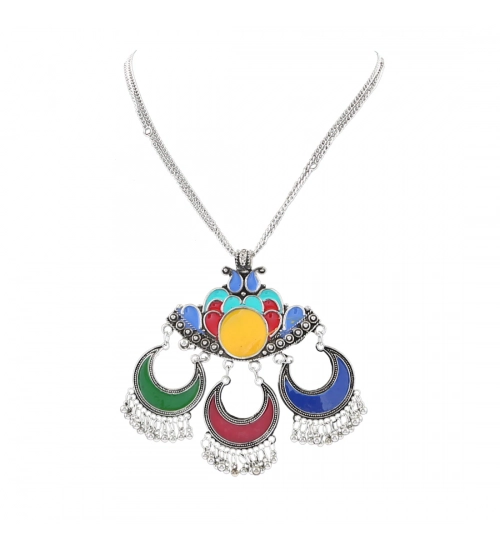 Afghani Designer Turkish Style Vintage Oxidised German Silver Tribal Necklace Pandeant Antique Jewellery Boho Gypsy Afghani Designer Turkish Style Vintage Oxidised German Silver Tribal Necklace Pandeant Antique Jewellery Boho Gypsy