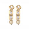 Dropship Fashion Jewelry Kundan Pearl Stylish Fancy Wedding Party Wear Jewellery Set