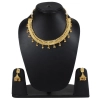 Dropship Elegant Bollywood Inspired Traditional Copper Gold Plated Necklace