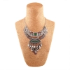 Dropship Afghani Tribal Antique Boho Oxidised Silver Necklace