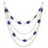 Dropship Blue Beads Fashion Necklace