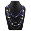 Dropship Blue Beads Fashion Necklace