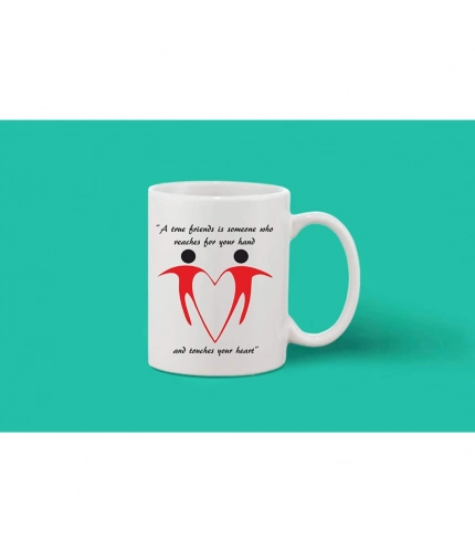 Printed Ceramic Coffee Mug - 1 Pieces, White, 11oz Printed Ceramic Coffee Mug - 1 Pieces, White, 11oz