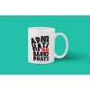 Printed Ceramic Coffee Mug - 1 Pieces, White, 11oz Printed Ceramic Coffee Mug - 1 Pieces, White, 11oz