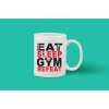 Printed Ceramic Coffee Mug - 1 Pieces, White, 11oz Printed Ceramic Coffee Mug - 1 Pieces, White, 11oz