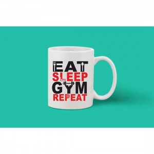 Generic Printed Ceramic Coffee Mug - 1 Pieces, White, 11oz