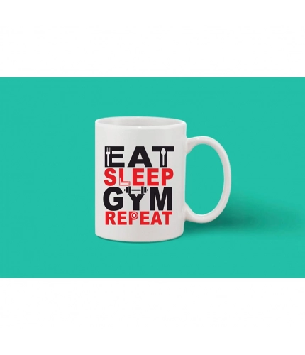 Printed Ceramic Coffee Mug - 1 Pieces, White, 11oz Printed Ceramic Coffee Mug - 1 Pieces, White, 11oz
