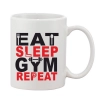 Printed Ceramic Coffee Mug - 1 Pieces, White, 11oz Printed Ceramic Coffee Mug - 1 Pieces, White, 11oz