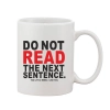 Printed Ceramic Coffee Mug - 1 Pieces, White, 11oz Printed Ceramic Coffee Mug - 1 Pieces, White, 11oz
