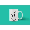 Printed Ceramic Coffee Mug - 1 Pieces, White, 11oz Printed Ceramic Coffee Mug - 1 Pieces, White, 11oz