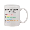 Printed Ceramic Coffee Mug - 1 Pieces, White, 11oz Printed Ceramic Coffee Mug - 1 Pieces, White, 11oz