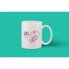 Printed Ceramic Coffee Mug - 1 Pieces, White, 11oz Printed Ceramic Coffee Mug - 1 Pieces, White, 11oz