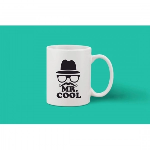 Generic Printed Ceramic Coffee Mug - 1 Pieces, White, 11oz