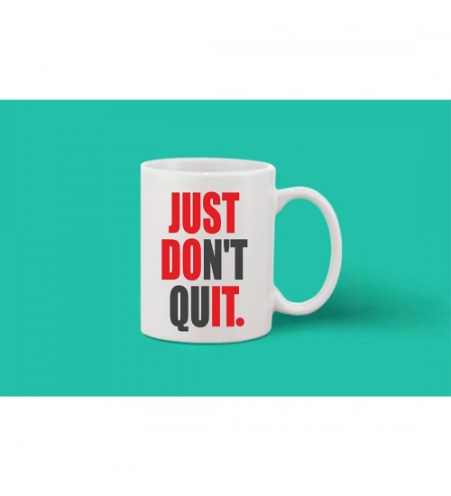 Printed Ceramic Coffee Mug - 1 Pieces, White, 11oz