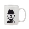 Printed Ceramic Coffee Mug - 1 Pieces, White, 11oz Printed Ceramic Coffee Mug - 1 Pieces, White, 11oz