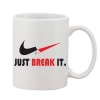 Printed Ceramic Coffee Mug - 1 Pieces, White, 11oz Printed Ceramic Coffee Mug - 1 Pieces, White, 11oz