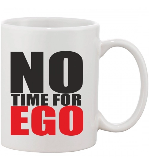 Printed Ceramic Coffee Mug - 1 Pieces, White, 11oz