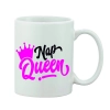 Printed Ceramic Coffee Mug - 1 Pieces, White, 11oz Printed Ceramic Coffee Mug - 1 Pieces, White, 11oz