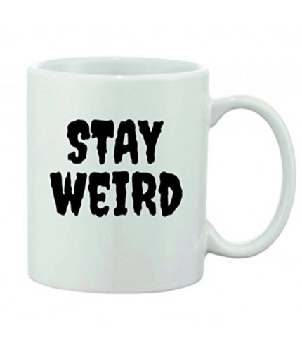 Printed Ceramic Coffee Mug - 1 Pieces, White, 11oz Printed Ceramic Coffee Mug - 1 Pieces, White, 11oz