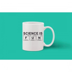 Generic Printed Ceramic Coffee Mug - 1 Pieces, White, 11oz