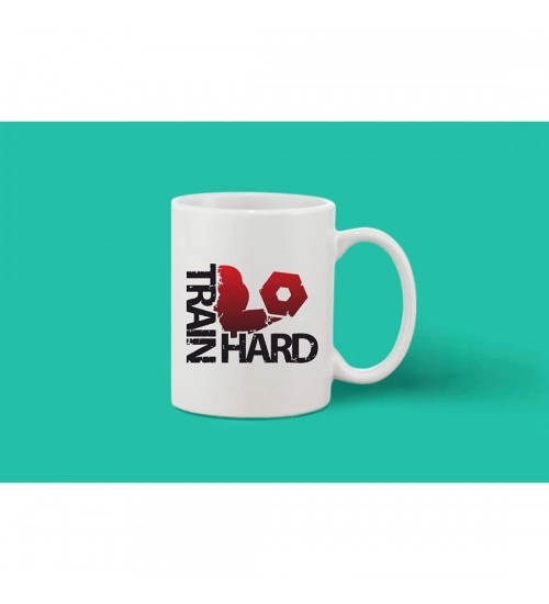 Printed Ceramic Coffee Mug - 1 Pieces, White, 11oz