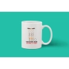 Printed Ceramic Coffee Mug - 1 Pieces, White, 11oz Printed Ceramic Coffee Mug - 1 Pieces, White, 11oz