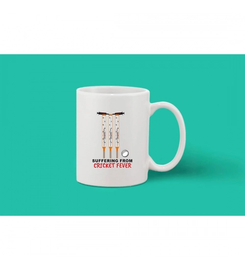 Printed Ceramic Coffee Mug - 1 Pieces, White, 11oz