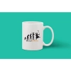 Printed Ceramic Coffee Mug - 1 Pieces, White, 11oz Printed Ceramic Coffee Mug - 1 Pieces, White, 11oz