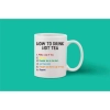 Printed Ceramic Coffee Mug - 1 Pieces, White, 11oz Printed Ceramic Coffee Mug - 1 Pieces, White, 11oz