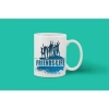 Printed Ceramic Coffee Mug - 1 Pieces, White, 11oz Printed Ceramic Coffee Mug - 1 Pieces, White, 11oz