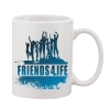 Printed Ceramic Coffee Mug - 1 Pieces, White, 11oz Printed Ceramic Coffee Mug - 1 Pieces, White, 11oz