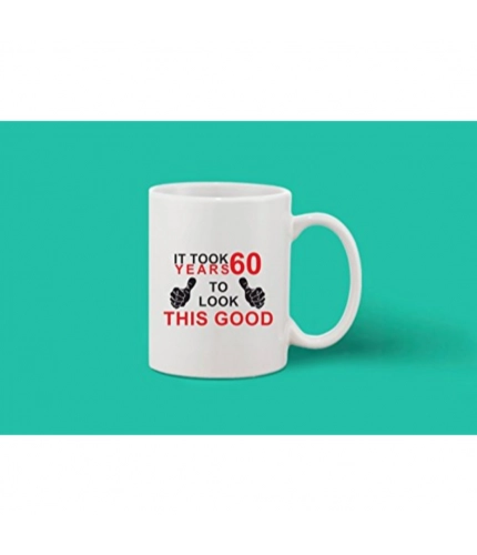 Printed Ceramic Coffee Mug - 1 Pieces, White, 11oz Printed Ceramic Coffee Mug - 1 Pieces, White, 11oz