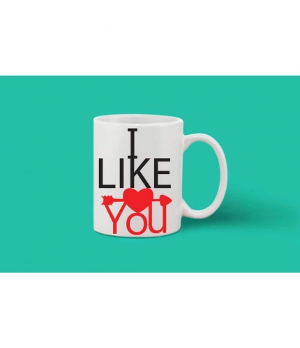 Printed Ceramic Coffee Mug - 1 Pieces, White, 11oz Printed Ceramic Coffee Mug - 1 Pieces, White, 11oz
