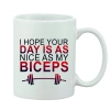Printed Ceramic Coffee Mug - 1 Pieces, White, 11oz Printed Ceramic Coffee Mug - 1 Pieces, White, 11oz