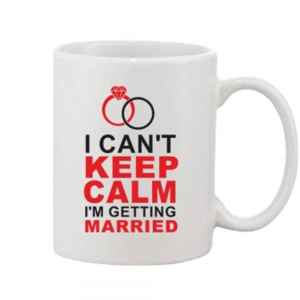 Generic Printed Ceramic Coffee Mug - 1 Pieces, White, 11oz