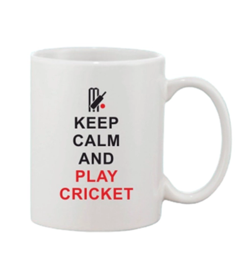 Printed Ceramic Coffee Mug - 1 Pieces, White, 11oz