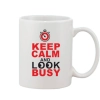 Printed Ceramic Coffee Mug - 1 Pieces, White, 11oz Printed Ceramic Coffee Mug - 1 Pieces, White, 11oz